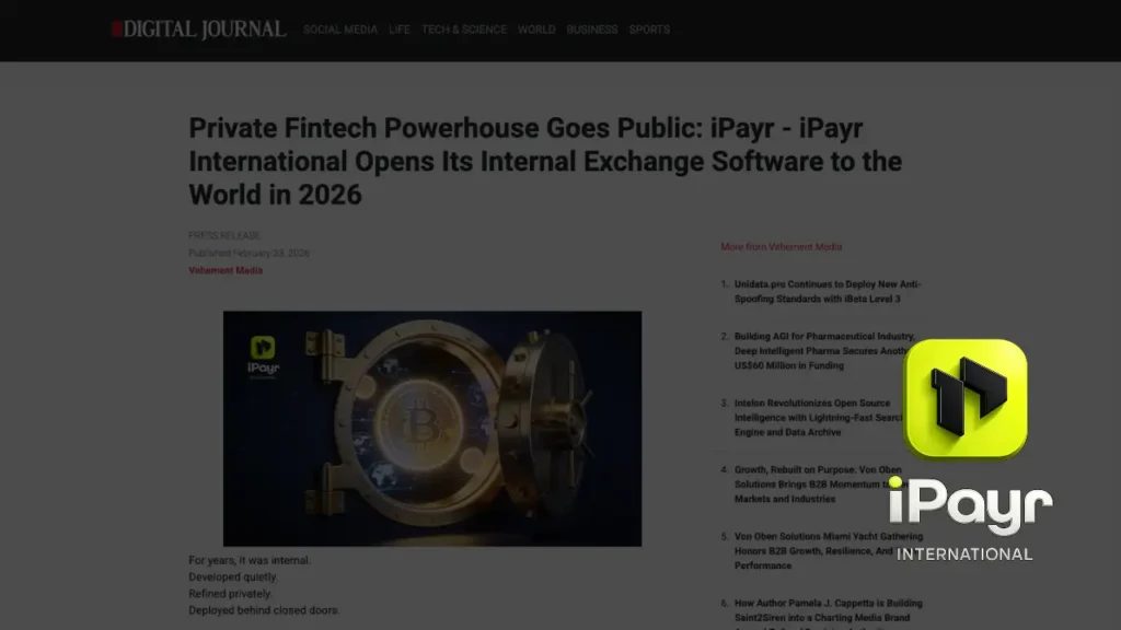 Private Fintech Powerhouse Goes Public: iPayr – iPayr International Opens Its Internal Exchange Software to the World in 2026