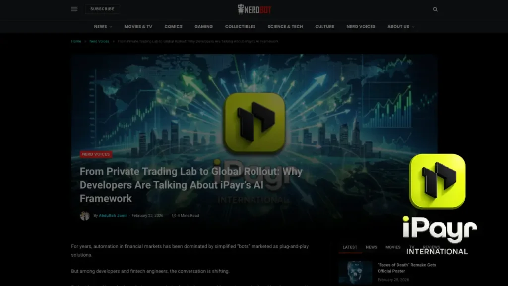 From Private Trading Lab to Global Rollout: Why Developers Are Talking About iPayr’s AI Framework
